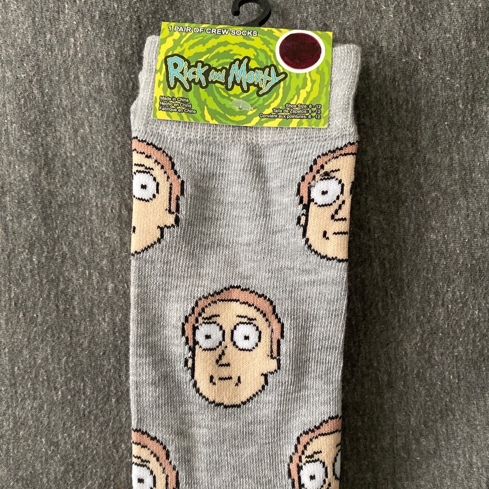Rick and Morty Socks